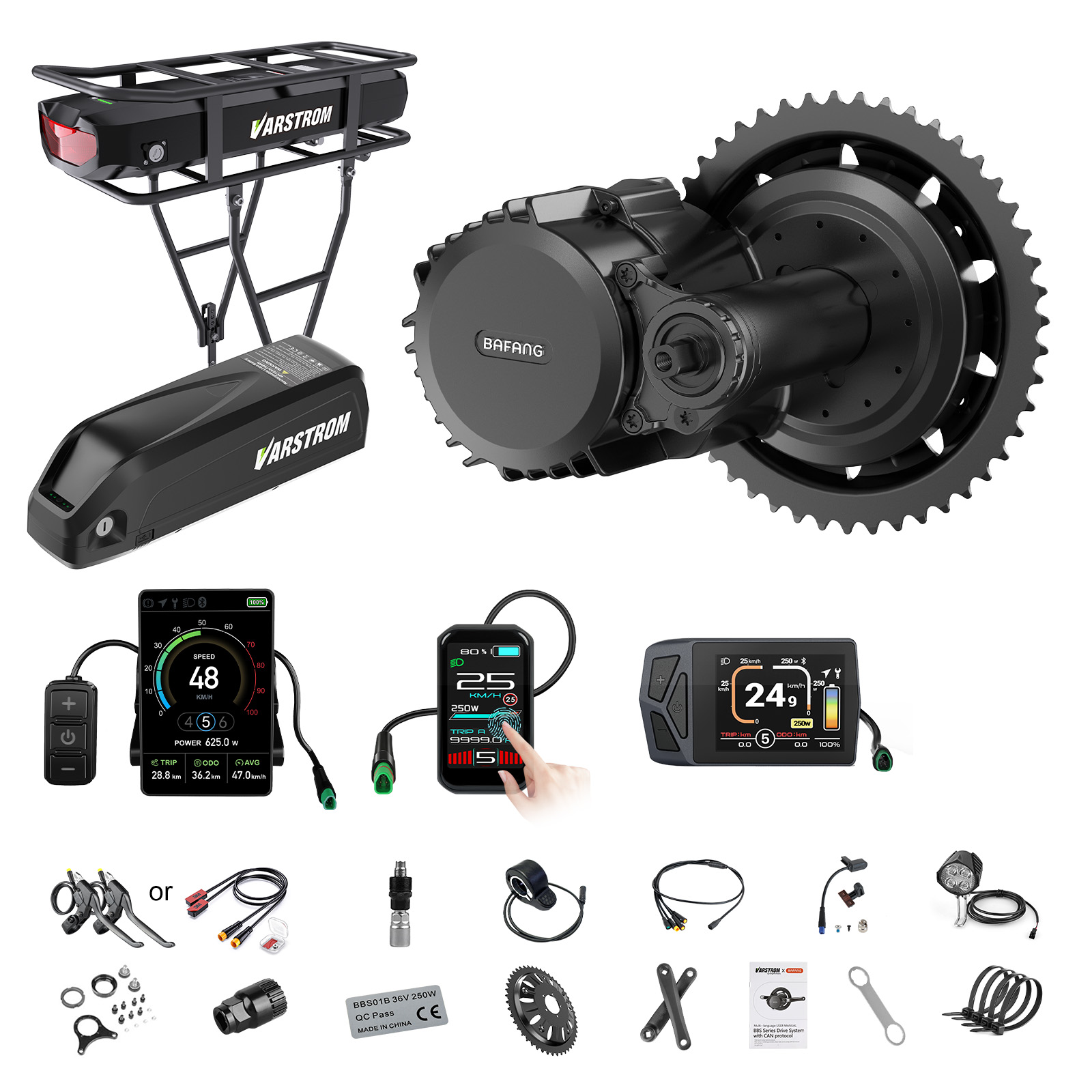 Mid Drive Motor Kit 52V 1000W - [الشحن إلى الولايات المتحدة] طقم محرك