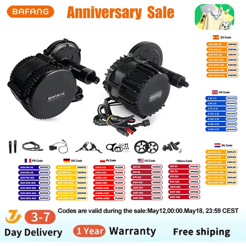 Bafang Bbshd 1000W Conversion Kit - Bafang BBSHD 1000 واط 52 فولت