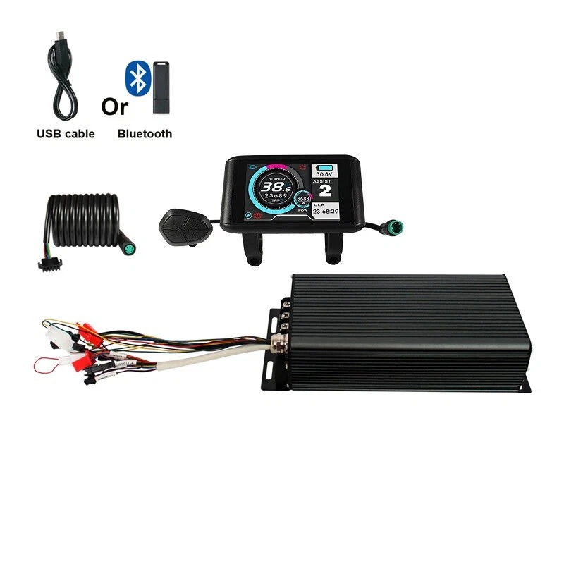 عجلة خلفية للدراجة الكهربائية  - مراجعة Ebike Conversion Kit 72V 3000W وسعره