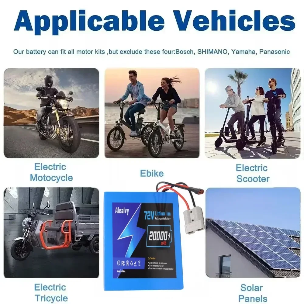 بطارية ليثيوم 72 فولت 30 أمبير - مراجعة Electric Bicycle Battery 72V 30Ah وسعره